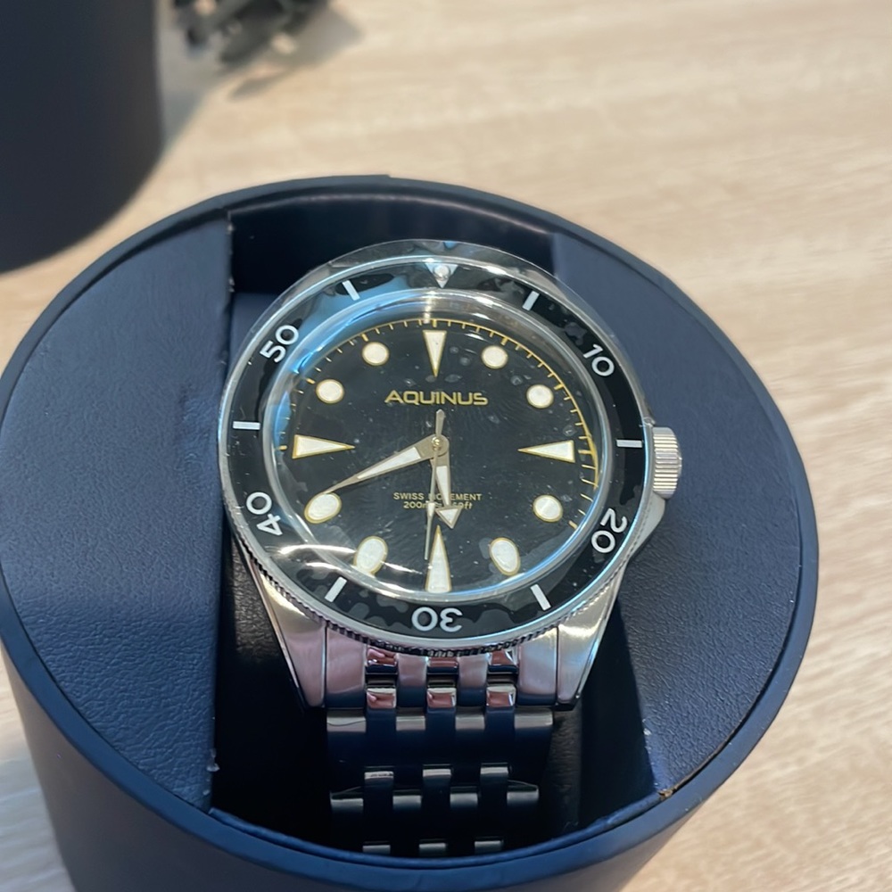 Aquinos Watch. Never worn before